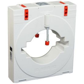 Aufsteck-Stromwandler CTB 101.35 für CU-Schiene und Rundleiter, mit Isolierschutzkappe inklusive Befestigungsmaterialien, innovative Anschlusstechnik– Federzugklemme „Cage Clamp“, UL-zertifiziert, überlastbar mit 120%, unzerbrechliches Kunststoffgehäuse