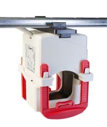 Kabelumbau-Stromwandler KBR 28, für CU-Schiene und Rundleiter, Stromwandler mit teilbarem Messkern, mit integrierten Sekundär-Verschlusskappen, teilbares Messsystem ermöglicht die einfache, nachträgliche Installation in vorhandene Anlagen möglich