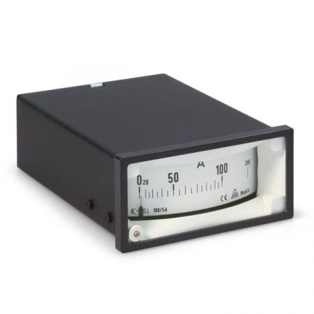 Analoges Dreheisenmessgerät für Wechselstrom, Amperemeter, Typ spLA, 96x48 mm, 72x36 mm, Profilanzeige