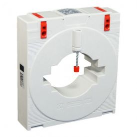 Aufsteck-Stromwandler CTB 81.35 für CU-Schiene und Rundleiter, mit Isolierschutzkappe inklusive Befestigungsmaterialien, innovative Anschlusstechnik– Federzugklemme „Cage Clamp“, UL-zertifiziert, überlastbar mit 120%, unzerbrechliches Kunststoffgehäuse