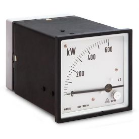 Analoges Leistungsmessgerät für Wirkleistung, Typ FWa, FWb, FWc, FWd, 96x96 mm, 144x144 mm