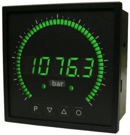 Digitale Messgeräte Typ MB2... für die Impulsmessung von 0,01 Hz bis 999,9 kHz z. B. für die Drehzahlüberwachung von Motoren. Rechteckige Bauform (Profilanzeigen).