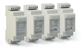 Motorschutzrelais, Themperaturüberwachungsrelais PTC mit Verriegelung, Typ THR 3050 / THR 3055 und THR 3052 / THR 3057