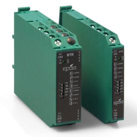 Trennumformer für Gleichstrom und Gleichspannung, umschaltbar, Gehäusebreite 11,25 und 22,5 mm, Typ BTR / STR