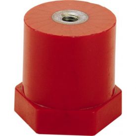 Zwischenraum-Isolatoren CPE aus Polyglas-Polyestermasse, mit Glasfaser verstärkt, selbstverlöschend, unzerbrechlich, Einsatz z.B. bei hohen Raumtemperaturen -40°C...+130°C, in Kontakt mit ätzenden Substanzen, bei Vibrationen, etc.