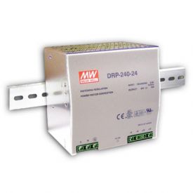 Schaltnetzgerät DRP 240, Netzgerät einphasig, Ausgang 24 VDC, 240 W, 10 A, Eingangsbereich 85 - 264 VAC, weitere Ausgangsgrößen auf Anfrage, Montage auf DIN-Schiene
