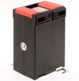 Wickel-Stromwandler WSK 40N mit Primärwicklung und Primäranschlussklemmen an Stelle durchgehender Sammelschiene, Anschluss an Stromschienen oder Kabeln, geeignet für kleine Primärströme, hohe Bemessungsleistung/Leistungsbelastung in VA