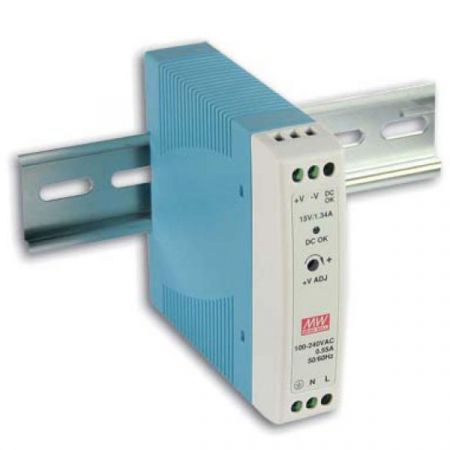 Schaltnetzgeräte, Schaltnetzteile einphasig und dreiphasig, Montage auf DIN-Schiene, Ausgang 24 VDC, 110 W bis 960 W, 0,63 A bis 40 A, diverse weitere Ausgangsspannungen, EIngangsbereich 85 - 550 VAC