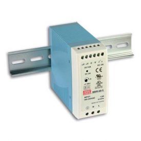 Schaltnetzgerät MDR 60, Netzgerät einphasig, Ausgang 24 VDC, 60 W, 2,5 A, Eingangsbereich 85 - 264 VAC, weitere Ausgangsgrößen auf Anfrage, Montage auf DIN-Schiene