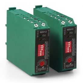 Multifunktionszeitrelais mit zwangsgeführten Kontakten, 8 Zeitbereiche, 5 Funktionen, Gehäusebreite 22,5 mm, Typ GZU1-Z-ZR, GZU3-Z-ZR