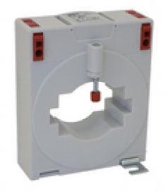 Aufsteck-Stromwandler CTB 61.35 für CU-Schiene und Rundleiter, mit Isolierschutzkappe inklusive Befestigungsmaterialien, innovative Anschlusstechnik– Federzugklemme „Cage Clamp“, UL-zertifiziert, überlastbar mit 120%, unzerbrechliches Kunststoffgehäuse