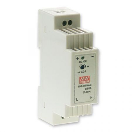 Schaltnetzgerät Serie DR, Netzgeräte einphasig, Ausgang 24 VDC, 15 W - 120 W, 0,63 A - 5 A, Eingangsbereich 85 - 264 VAC, weitere Ausgangsgrößen auf Anfrage, Montage auf DIN-Schiene